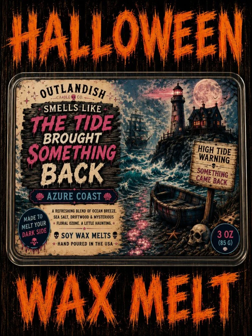The Tide Brought Something Back Wax Melts | Azure Coast Scent